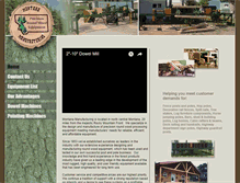 Tablet Screenshot of montanamfg.com